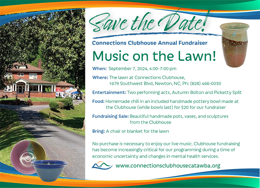 Music on The Lawn. Save the Date in September!