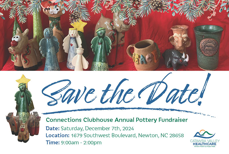 Connections Pottery Fundraiser